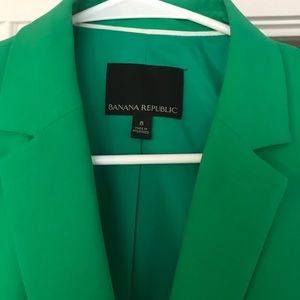 Banana Republic Brand New Green Blazer 8